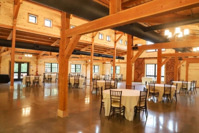 Post and Beam Wedding Venue From Start to Finish - Legacy Post and Beam