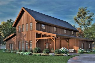 The Knox 4848-Home - Legacy Post and Beam