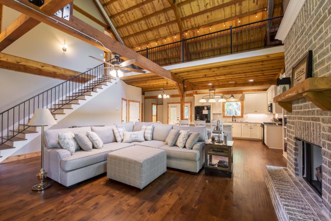 Contemporary, Inviting Post & Beam Home - Legacy Post and Beam