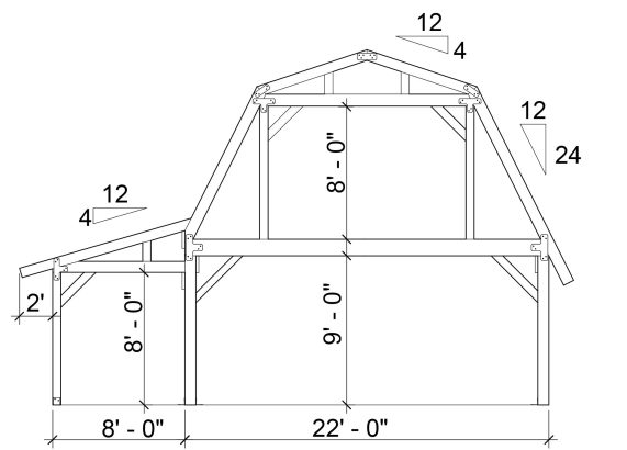 The Hutchinson 2236 - Home - Legacy Post and Beam