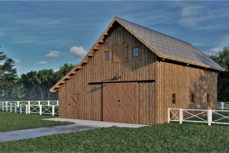 post-and-beam-barn-kit