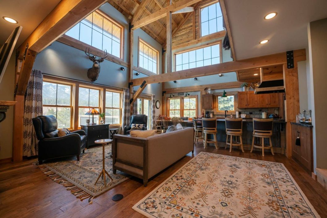 New Pictures & Video - Mountainside Home - Legacy Post and Beam