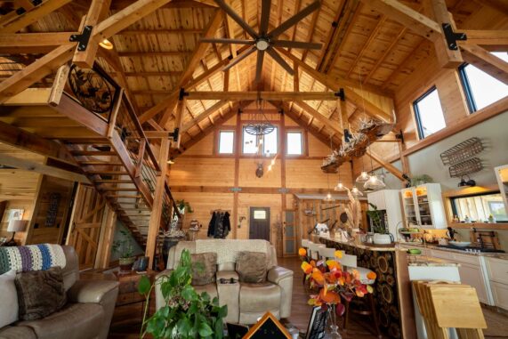 Just in: Pictures of Post & Beam Acreage Home - Legacy Post and Beam