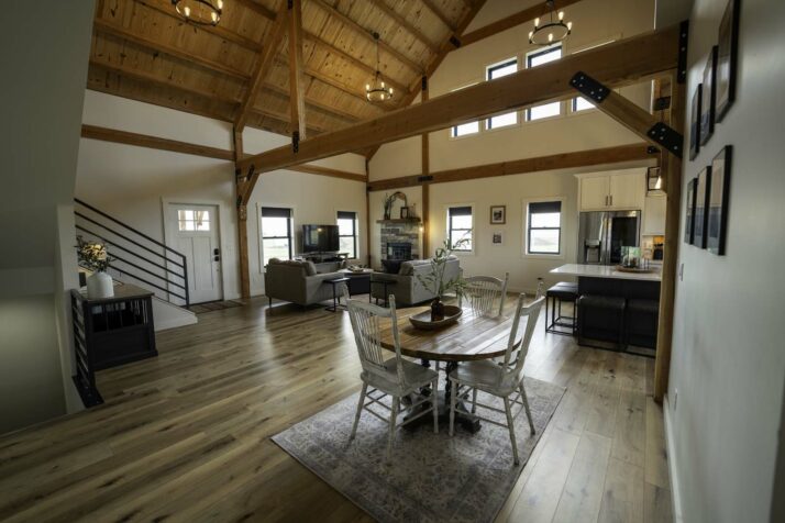 Look Inside - Modern/Classic Post & Beam Home! - Legacy Post and Beam