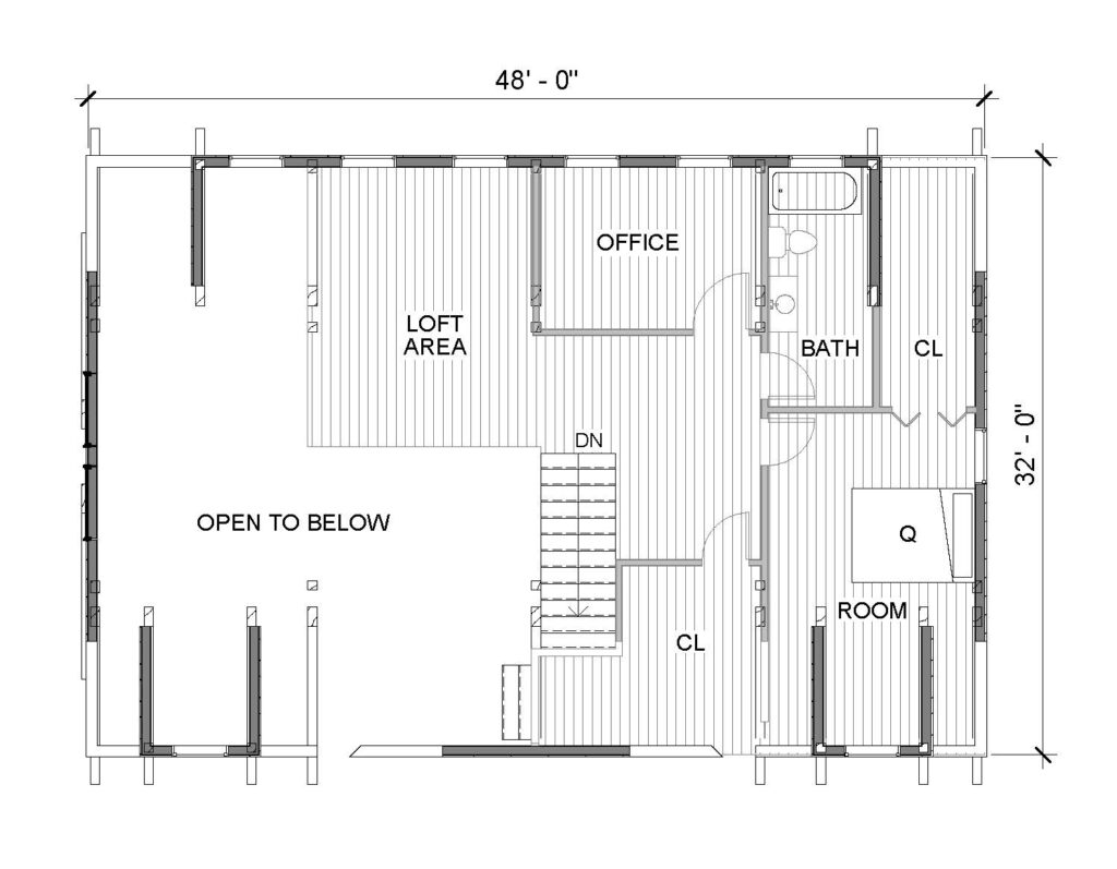 The Armstrong 3248 - Legacy Post and Beam