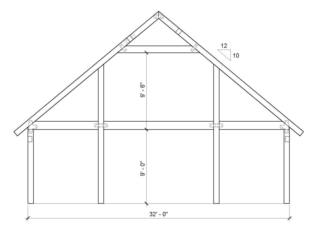 The Armstrong 3248 - Legacy Post and Beam