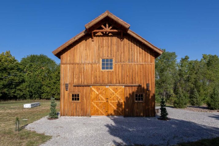 Classic Kit Barn: The Ideal Storage Solution - Legacy Post and Beam
