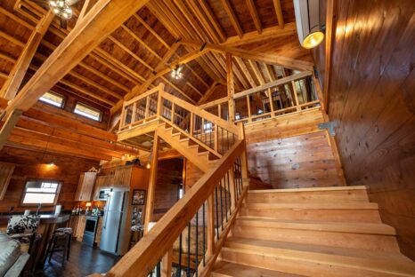 Stairs-Post-and-Beam