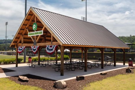 post and beam pavilion